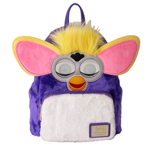 NWT Furby Plush Mini Backpack - Picture 2 of 4
